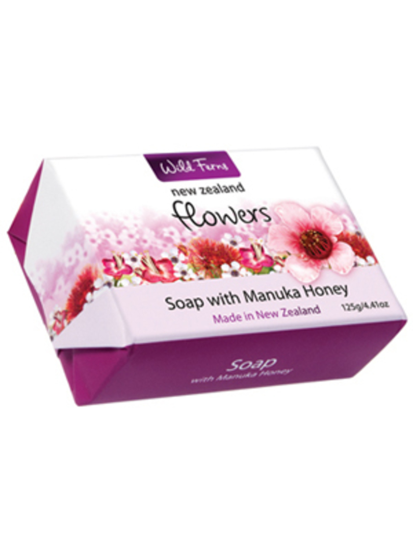 New Zealand Flowers Soap with Manuka Honey 125g image 0